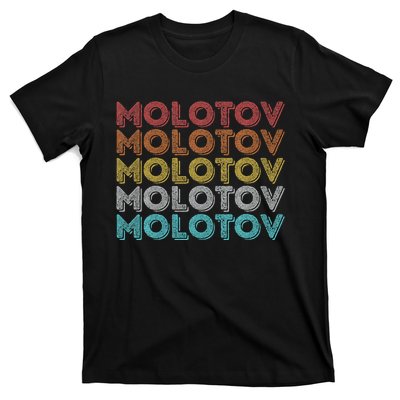 Vintage Retro Molotov T-Shirt