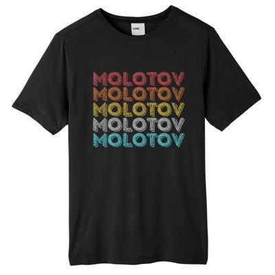 Vintage Retro Molotov Tall Fusion ChromaSoft Performance T-Shirt