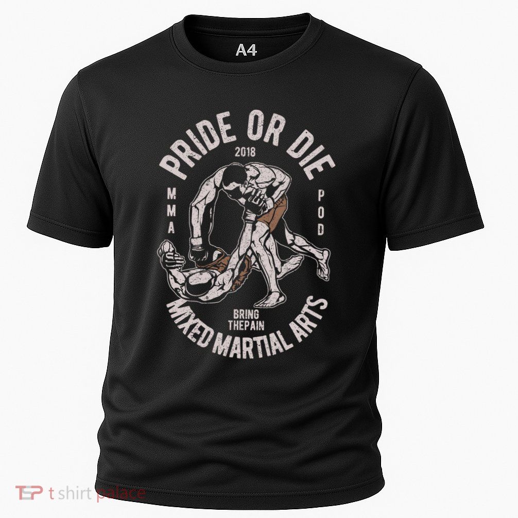 Vintage Retro Mma Outfit Fighter Mixed Martial Arts Gift Performance Shirt