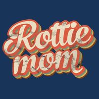 Vintage Rottweiler Mom Gift Rott Dog Lover Pet Rottie Mama Toddler T-Shirt