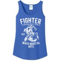 Vintage Retro Mma Funny Gift Fighter Mixed Martial Arts Gift Ladies Essential Tank