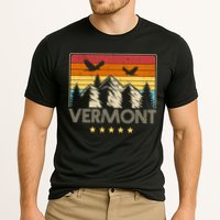 Vermont Retro Mountain Eagle Performance Shirt
