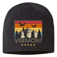 Vermont Retro Mountain Eagle Sustainable Beanie