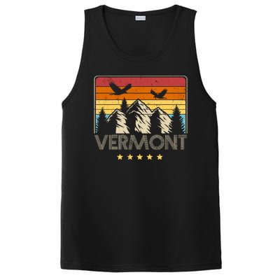 Vermont Retro Mountain Eagle PosiCharge Competitor Tank