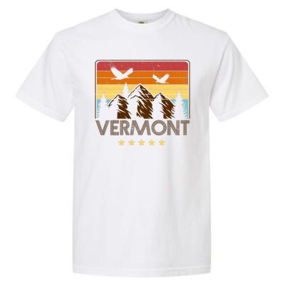 Vermont Retro Mountain Eagle Garment-Dyed Heavyweight T-Shirt