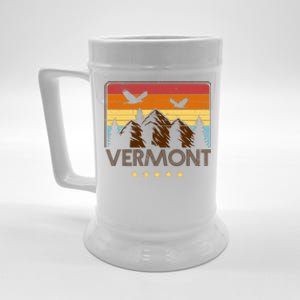 Vermont Retro Mountain Eagle Beer Stein