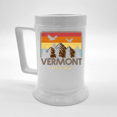 Vermont Retro Mountain Eagle Beer Stein