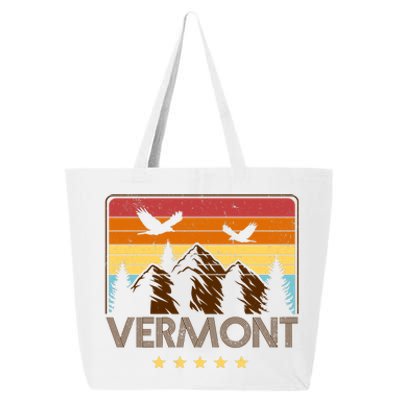 Vermont Retro Mountain Eagle 25L Jumbo Tote