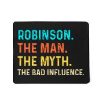 Vintage Robinson Man Myth The Bad Influence Last Name Mousepad