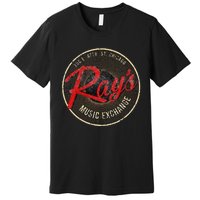 Vintage Ray Music Exchange 80s Chicago Gift Premium T-Shirt