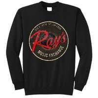 Vintage Ray Music Exchange 80s Chicago Gift Tall Sweatshirt