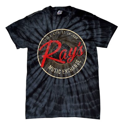 Vintage Ray Music Exchange 80s Chicago Gift Tie-Dye T-Shirt