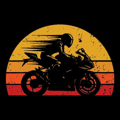 Vintage Retro Motorcycle Racing Biker Sport Street Bike T-Shirt