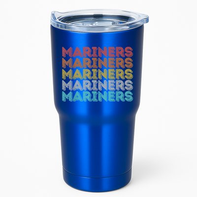 Vintage Retro Mariners Tumbler