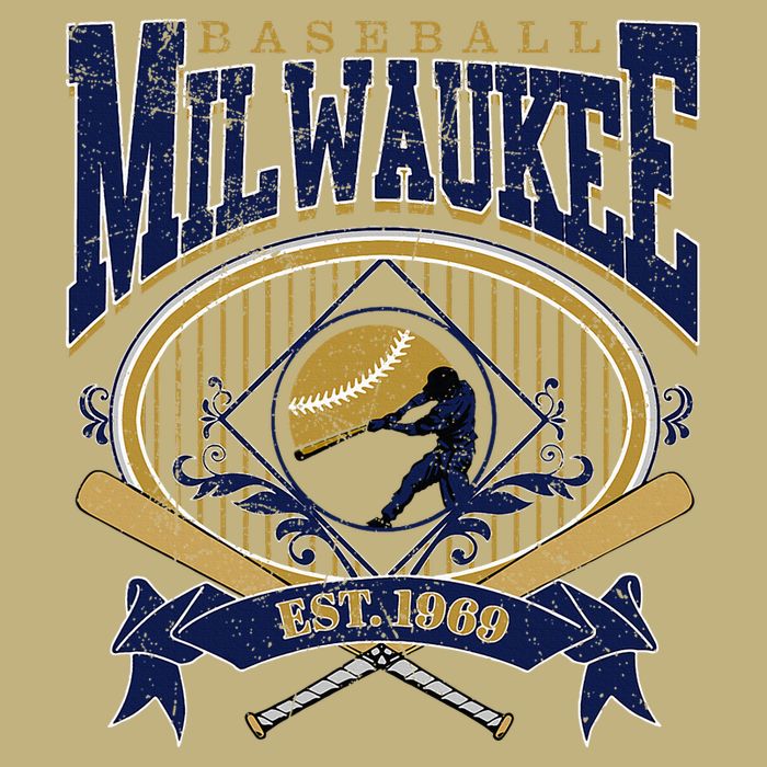 Vintage Retro Milwaukee Baseball T-Shirt