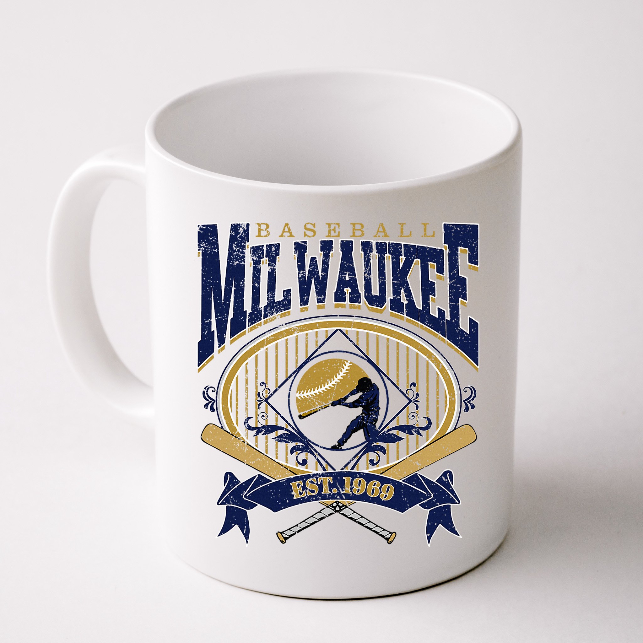 Vintage Retro Milwaukee Baseball Mug