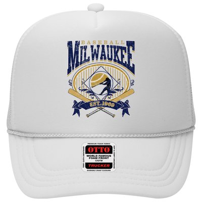 Vintage Retro Milwaukee Baseball Hat