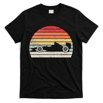 Vintage Retro Mechanic Sport Formula Race Car T-Shirt