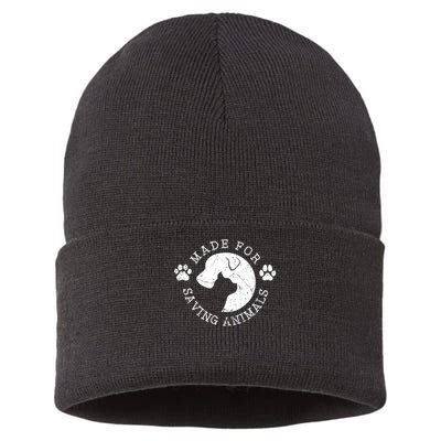 Vet Ranch Made For Saving Animals Sustainable Knit Beanie