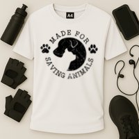 Vet Ranch Made For Saving Animals Cooling Performance Crew T-Shirt