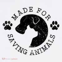 Vet Ranch Made For Saving Animals Button