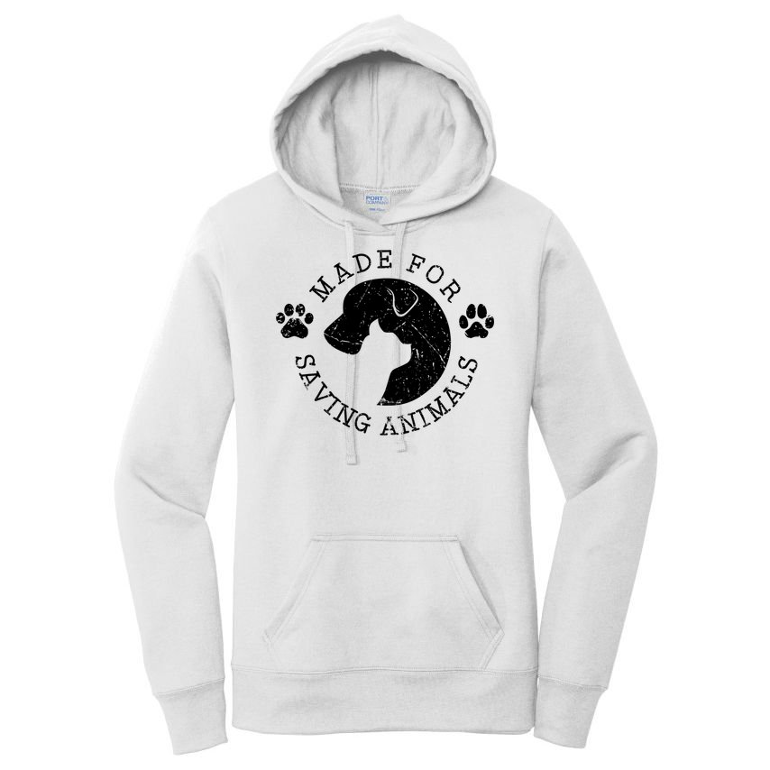 Vet Ranch Made For Saving Animals Women's Pullover Hoodie