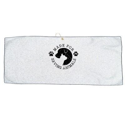 Vet Ranch Made For Saving Animals Large Microfiber Waffle Golf Towel