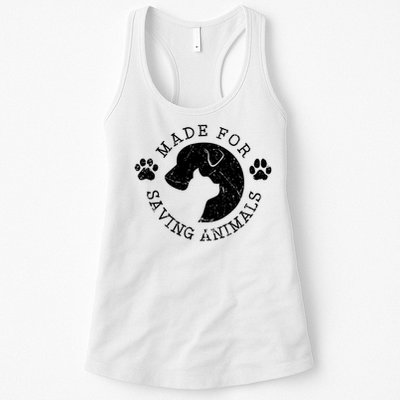Vet Ranch Made For Saving Animals Womens Tank Top