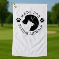 Vet Ranch Made For Saving Animals Golf Towel