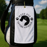 Vet Ranch Made For Saving Animals Golf Towel