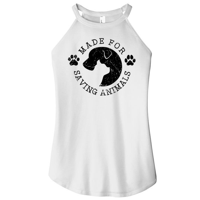 Vet Ranch Made For Saving Animals Women's Perfect Tri Rocker Tank
