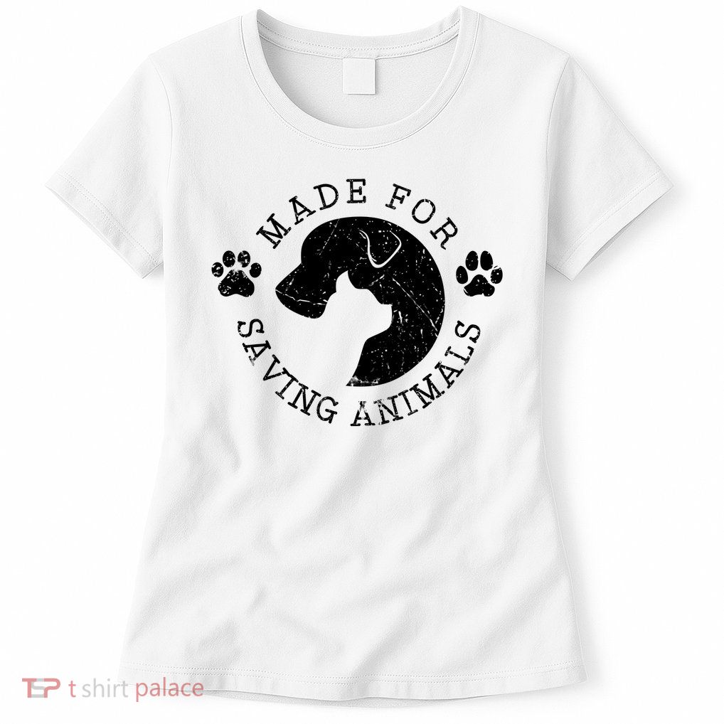 Vet Ranch Made For Saving Animals Womens T-Shirt