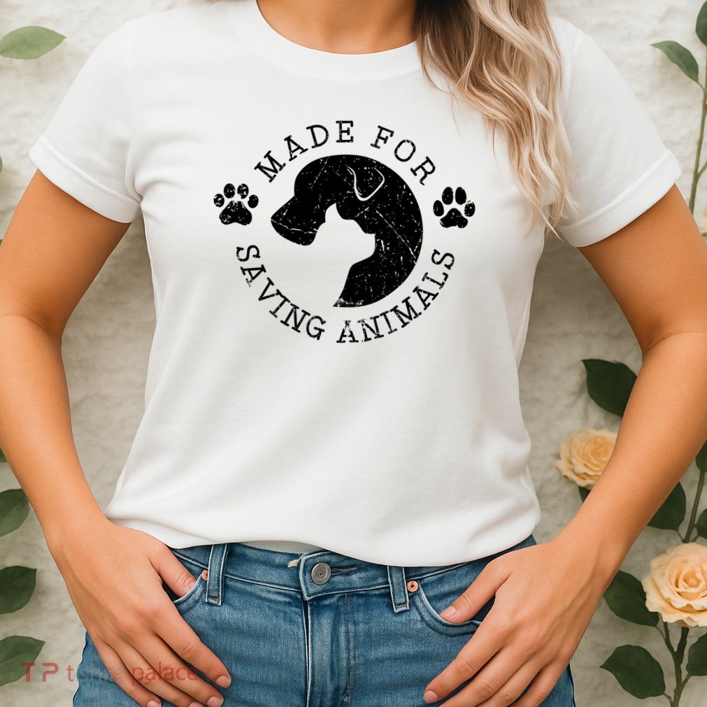 Vet Ranch Made For Saving Animals Womens T-Shirt