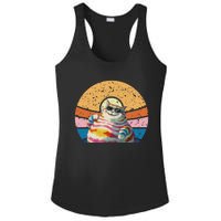 Vintage Retro Mid Century Modern Look Cats 50s 60s Style Ladies PosiCharge Competitor Racerback Tank