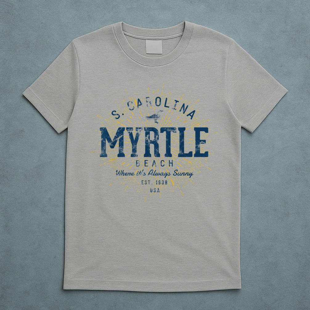 Vintage Retro Myrtle Beach T-Shirt