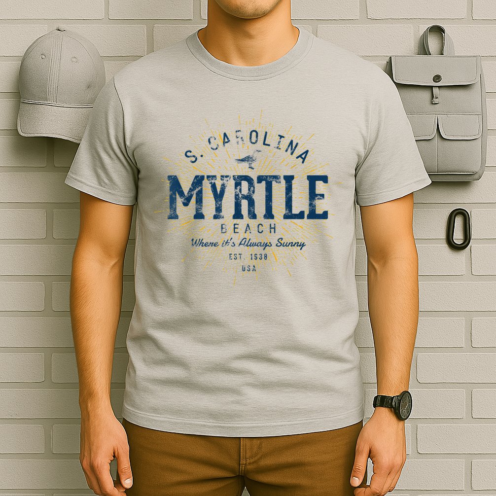 Vintage Retro Myrtle Beach T-Shirt