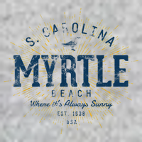 Vintage Retro Myrtle Beach T-Shirt