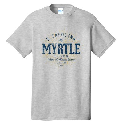 Vintage Retro Myrtle Beach Tall T-Shirt