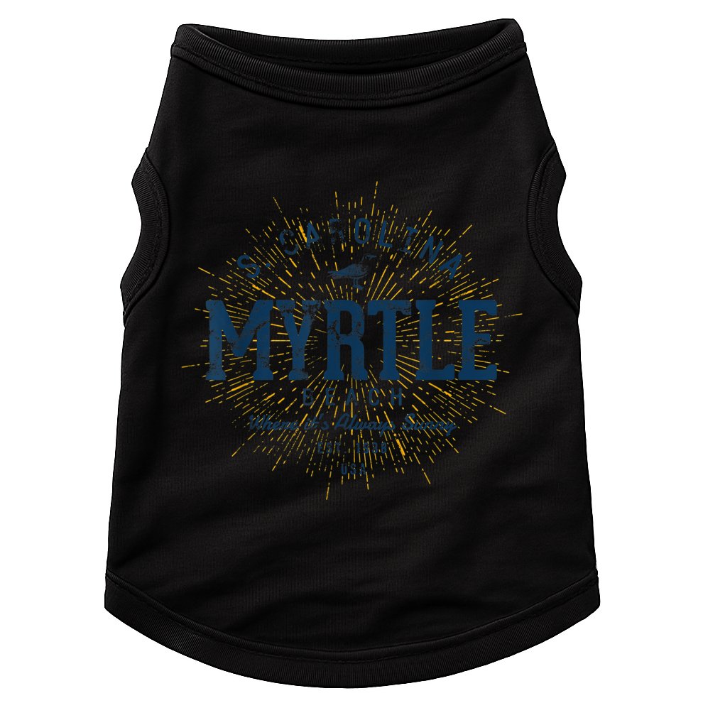 Vintage Retro Myrtle Beach Doggie Tank