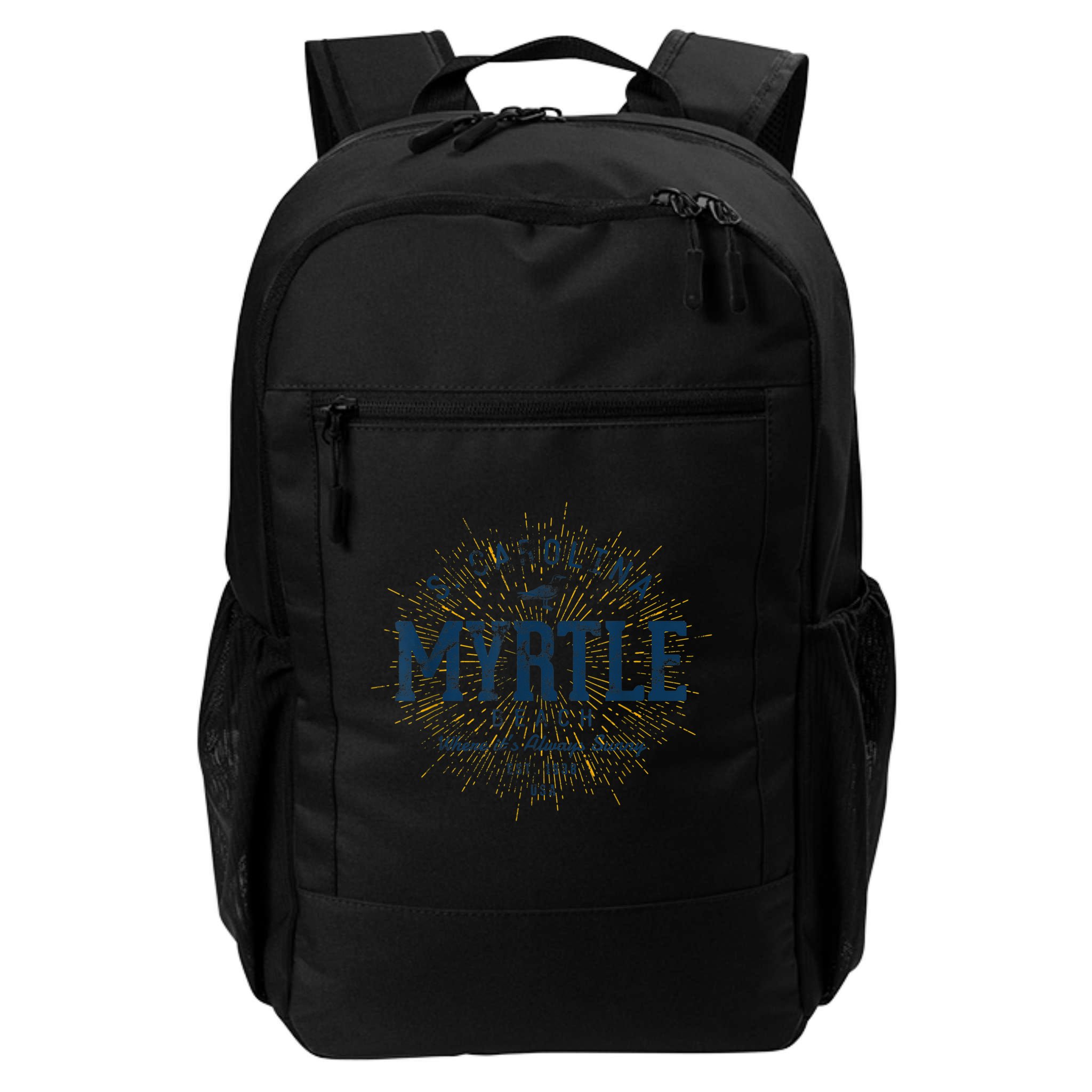 Vintage Retro Myrtle Beach Backpack