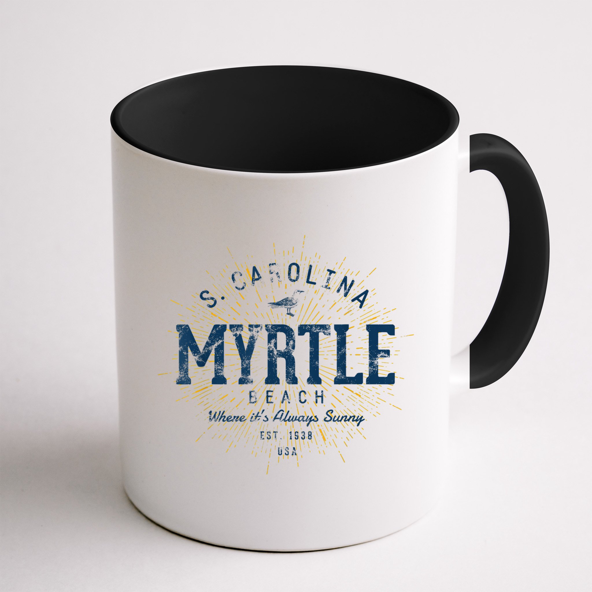 Vintage Retro Myrtle Beach Mug