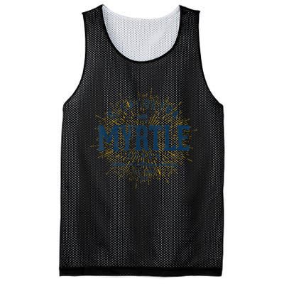 Vintage Retro Myrtle Beach Mesh Reversible Basketball Jersey Tank