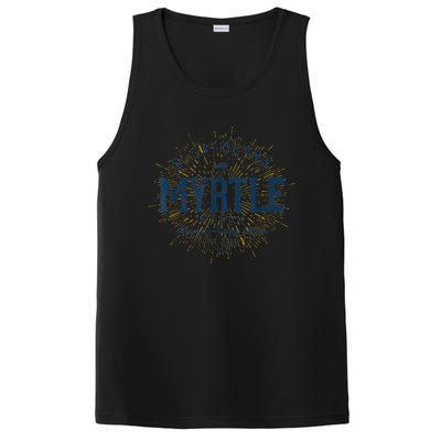 Vintage Retro Myrtle Beach PosiCharge Competitor Tank