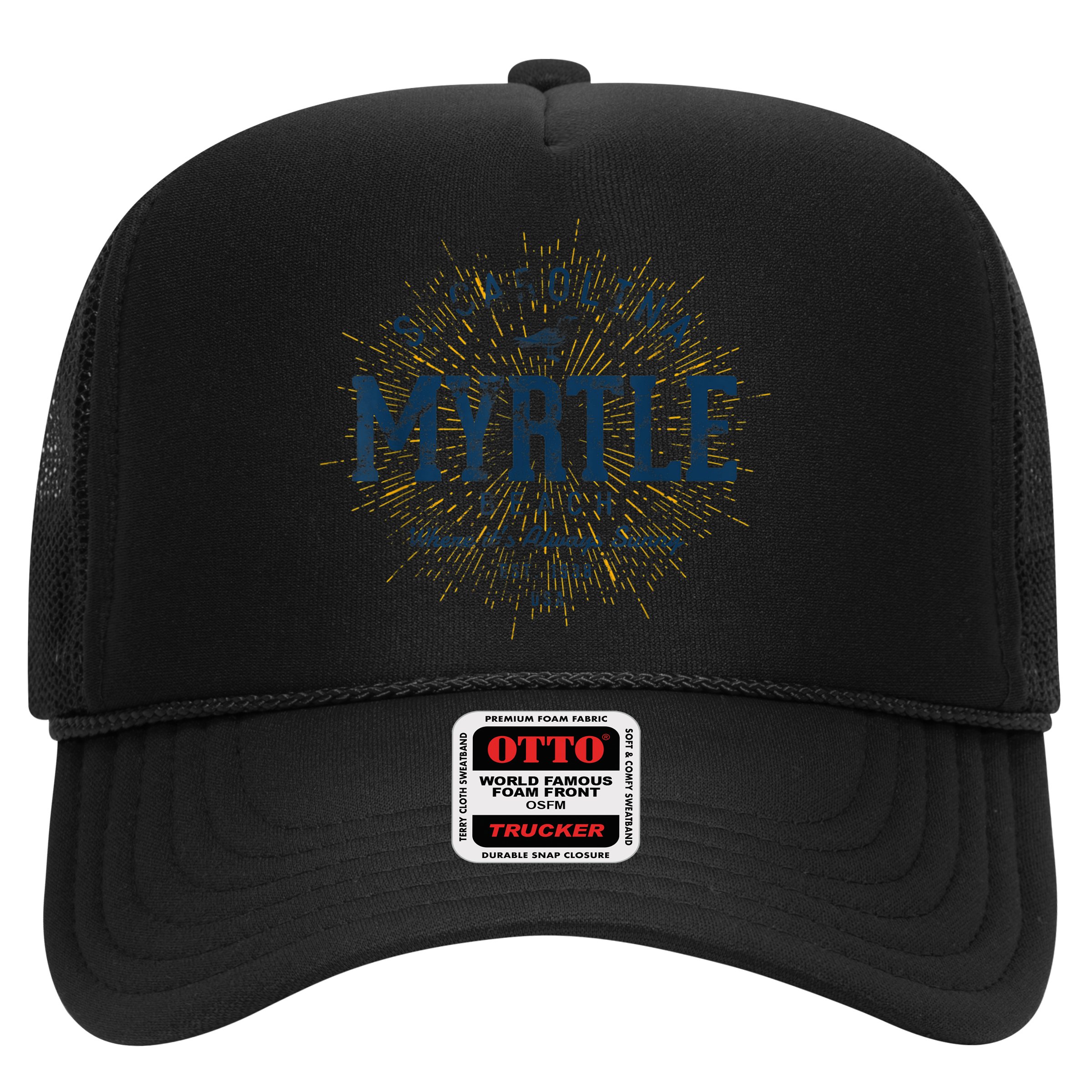 Vintage Retro Myrtle Beach Hat