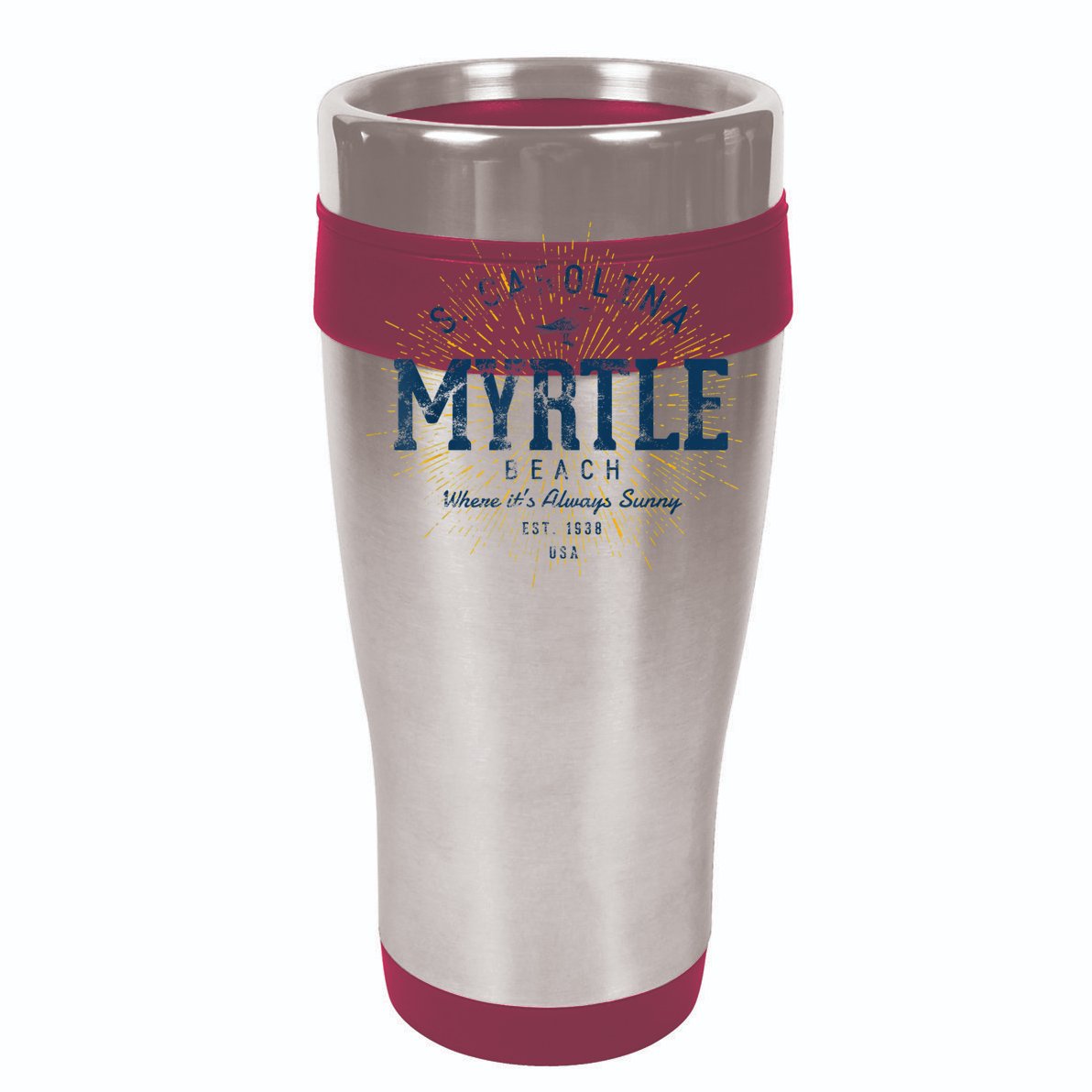Vintage Retro Myrtle Beach Toddler Fine Jersey T-Shirt