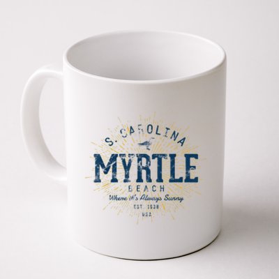 Vintage Retro Myrtle Beach Coffee Mug