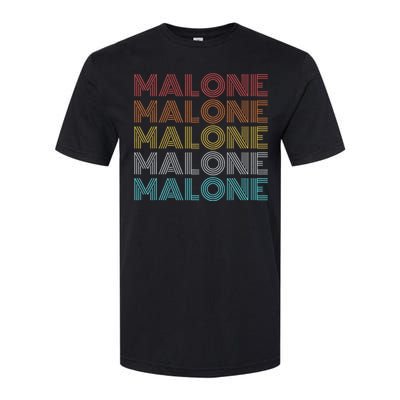 Vintage Retro Malone Softstyle® CVC T-Shirt