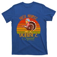 Vintage Retro Nicu Nurse Gobble Squad Thanksgiving Turkey Gift T-Shirt