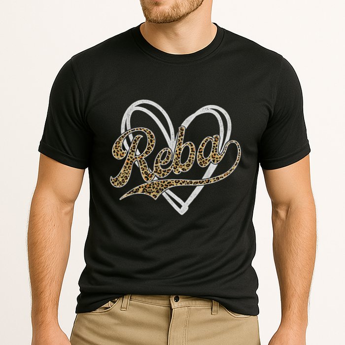 Vintage Reba Name Retro Style 70s 80s First Cooling Performance Crew T-Shirt