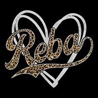 Vintage Reba Name Retro Style 70s 80s First Flat Bill Trucker Hat